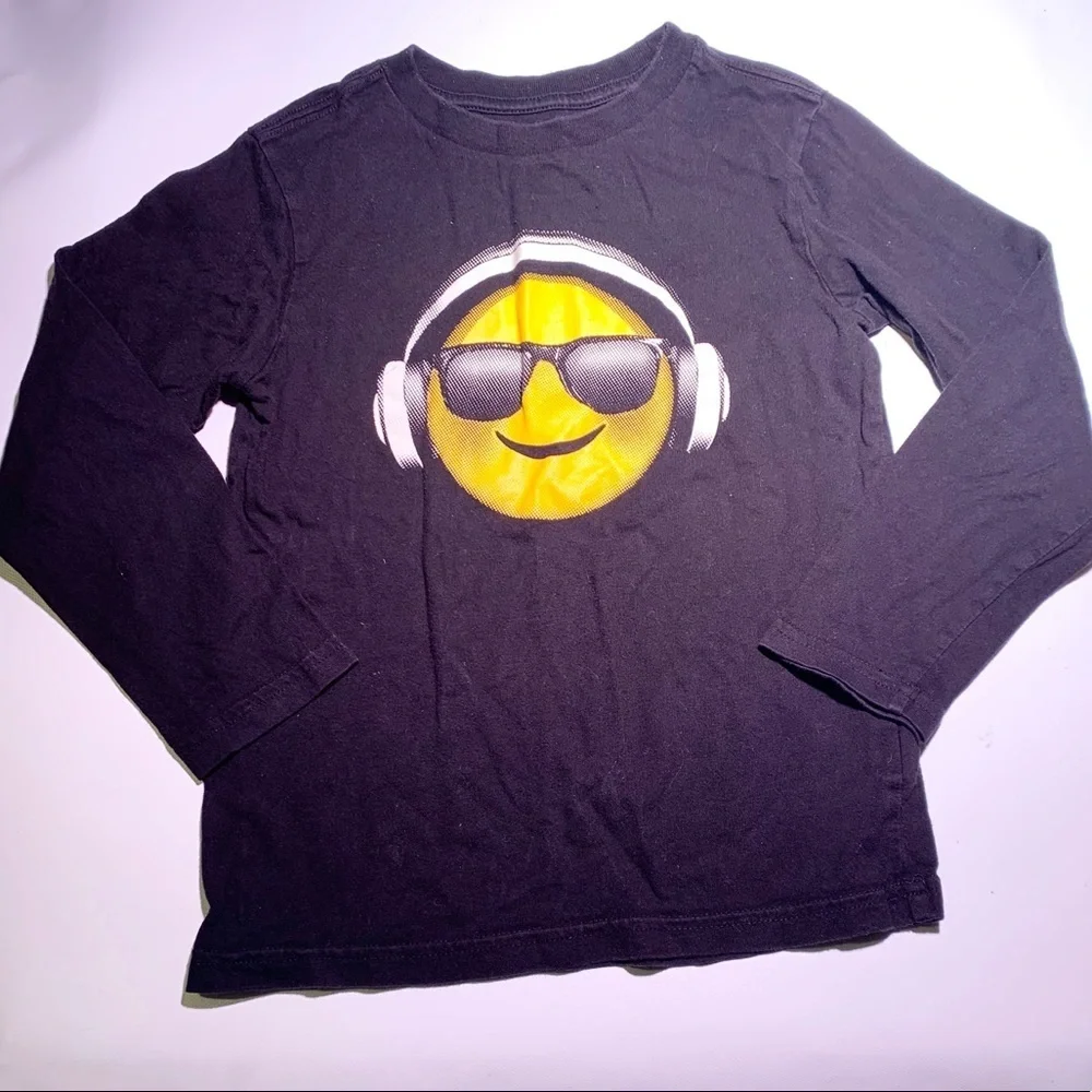 Children’s Place | Long Sleeve cool Emoji Tee Boy